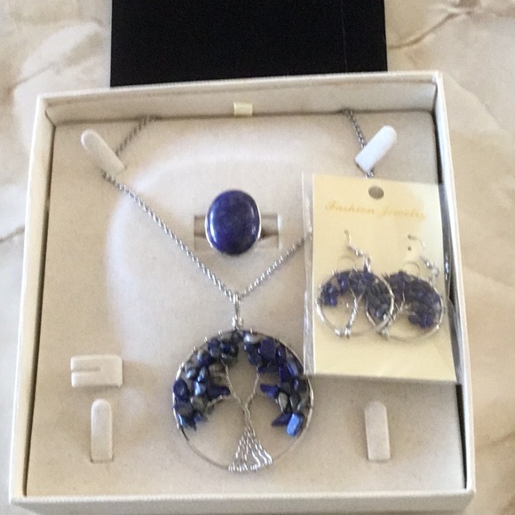 Natural different stones jewelry sets. - Picture 5 of 7